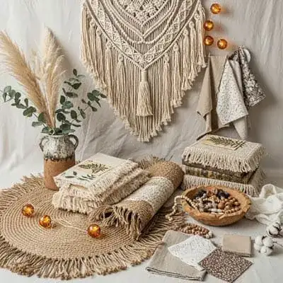 Materiais Do Estilo Boho