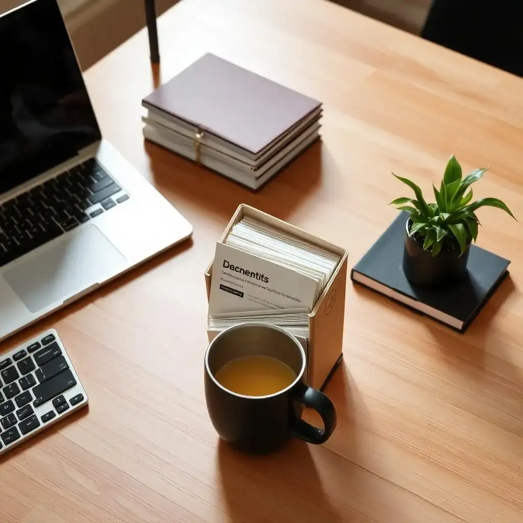 Organização Minimalista   Mesa De Trabalho