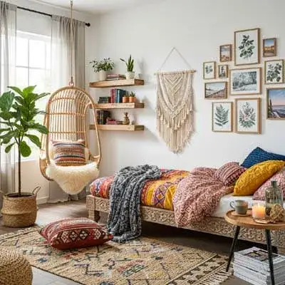 Quarto No Estilo Boho