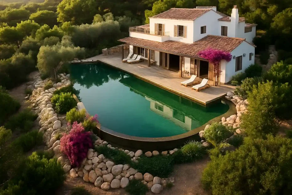 Linda Casa com Lago