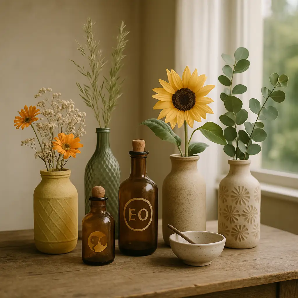 Decoração Criativa Com Material Reciclável