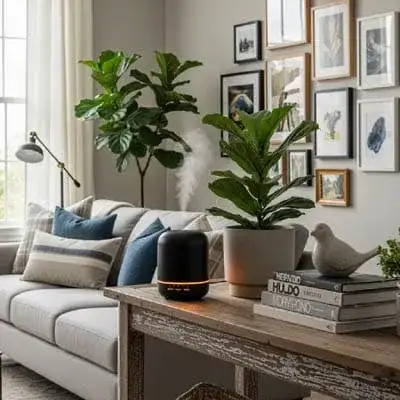 Difusor Na Sala De Estar