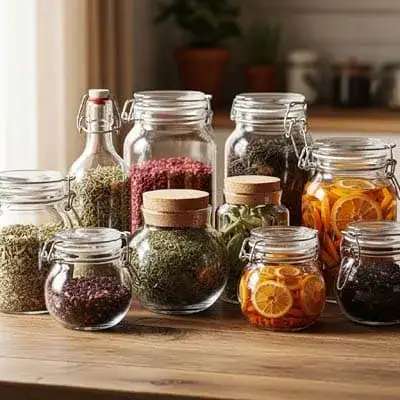 Lixo Zero   Potes Para Grãos E Conservas