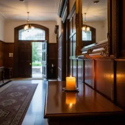Vela No Hall De Entrada