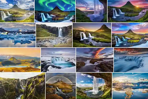Islandia-natureza- » Ocaszen Lindas Imagens da Islândia