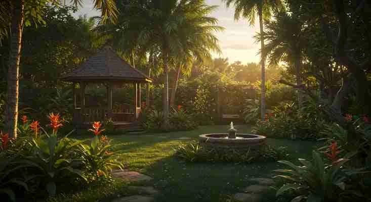 jardim tropical fonte