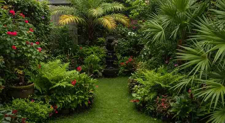 jardim tropical