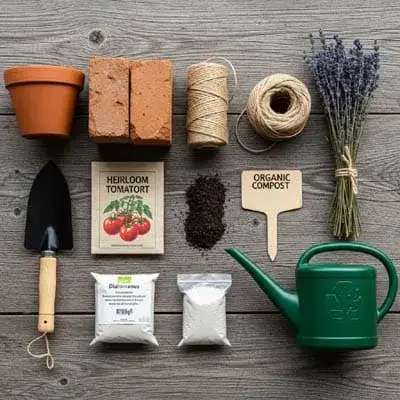 Jardim Sustentável   Materiais Indicados