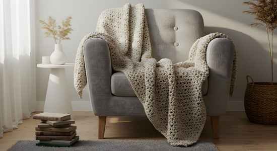 poltrona com tricot