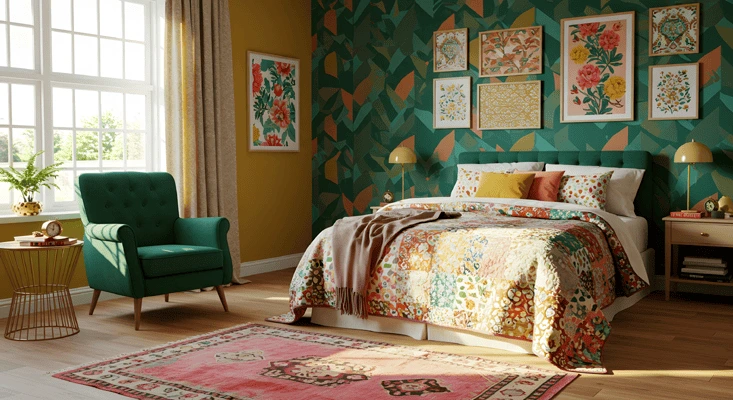 Quarto bem colorido