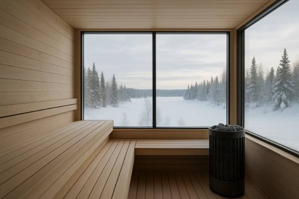 Sauna Filandesa Moderna