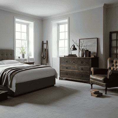 quarto-com-movel-antigo | Ocaszen | Equilíbrio de Corpo, Casa e Consciência Quarto com móvel antigo