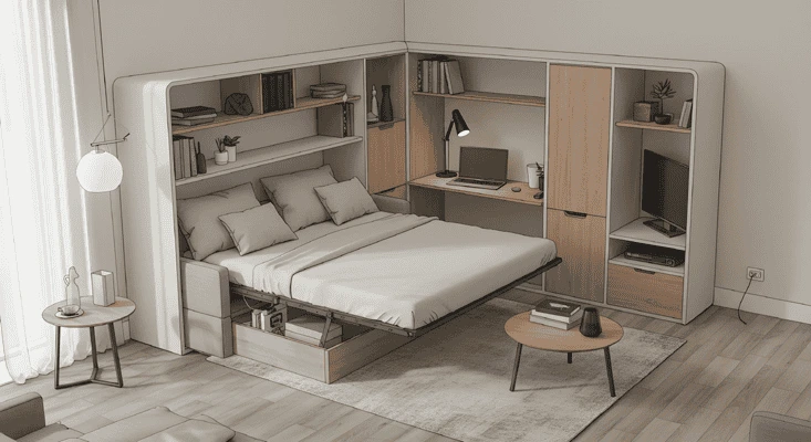 Quarto multifuncional