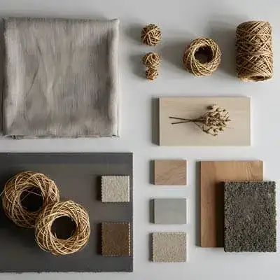 Amostra De Materiais Sustentáveis