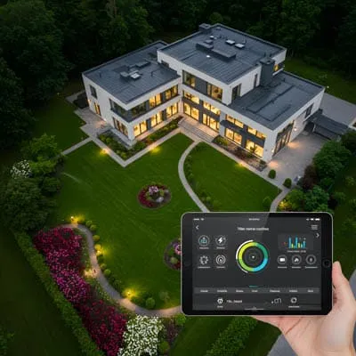 Controle-casa-automatizada-celular | Ocaszen | Equilíbrio De Corpo Casa E Consciência Casa Com Controle E Automatização