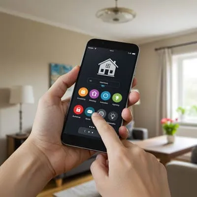 Controle-casa | Ocaszen | Equilíbrio De Corpo Casa E Consciência Casa Com Controle Nas Mãos