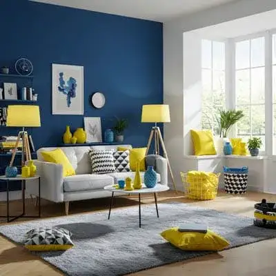 Ambiente Com Amarelo