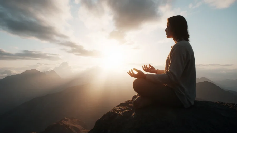 Em-meditacao-profunda | Ocaszen | Equilíbrio De Corpo Casa E Consciência Em Meditação Profunda