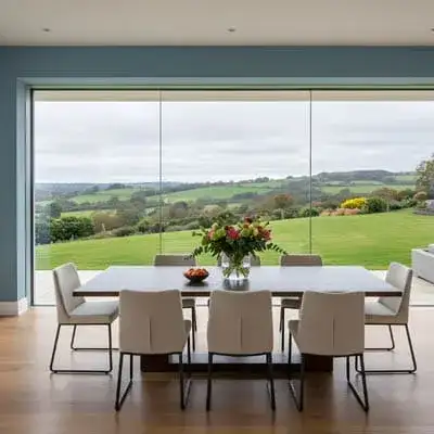 Sala De Jantar Com Mesa