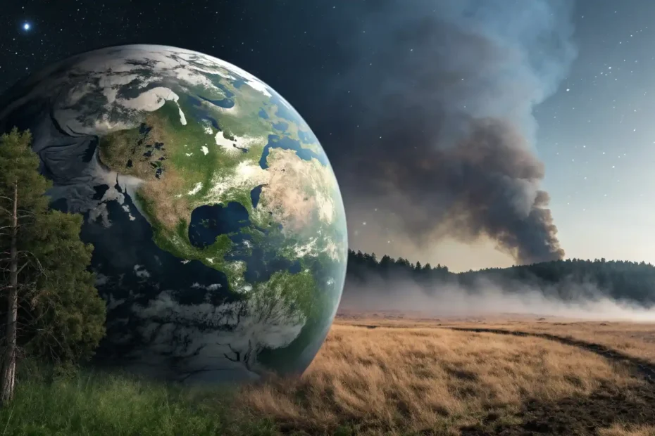 Planeta Em Perigo Preservação Vs Destruição Ambiental