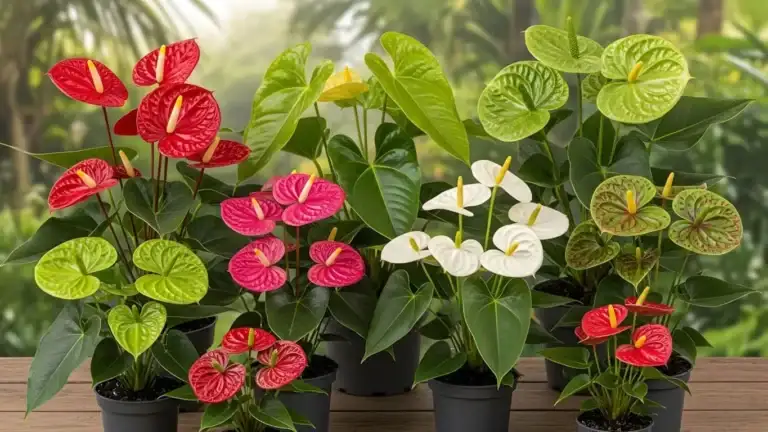 Coleção de antúrios