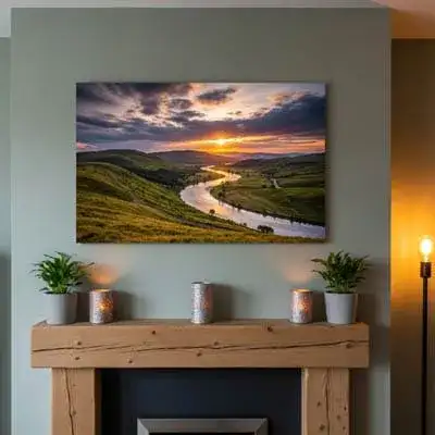 Foto Perto Da Lareira