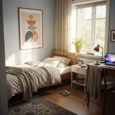 Foto No Quarto De Solteiro