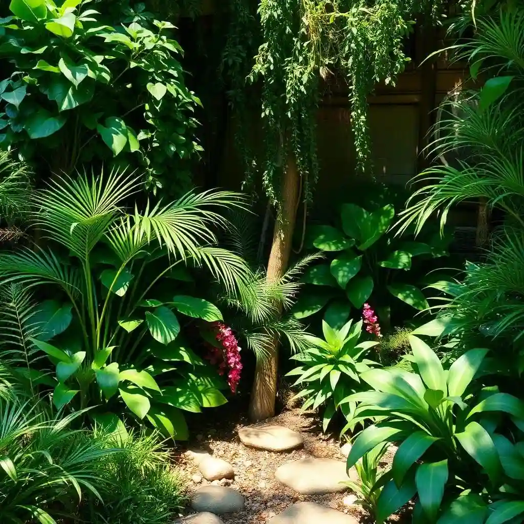 Jardim-plantas-tropicais | Ocaszen | Equilíbrio De Corpo Casa E Consciência Paisagismo Jardinagem Com Plantas Tropicais