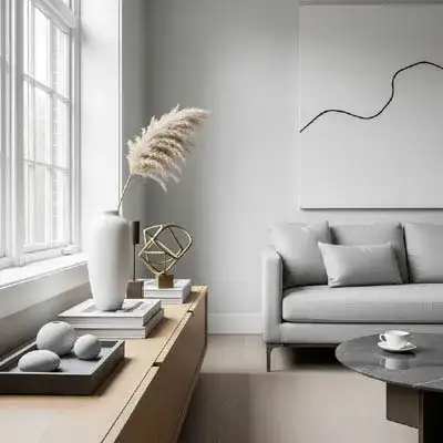 Sala Com Objeto Mimalista