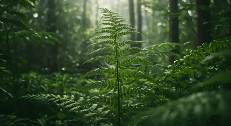 Uma Linda Samambaia em seu habitat Natural