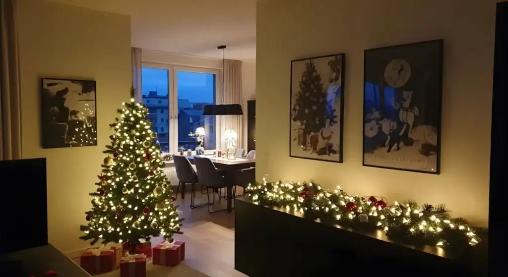 Apartamento Decorado Para O Natal