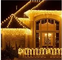 Cascata natal 400 LEDs