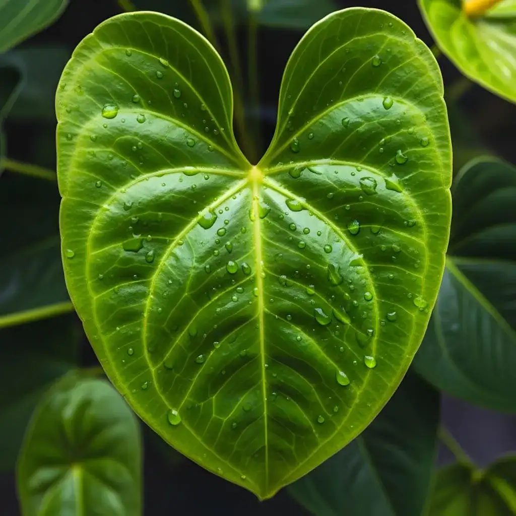 Folha Verde De Antúrio