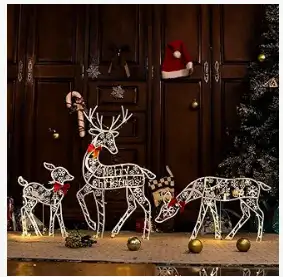 Rena de decoração natalina