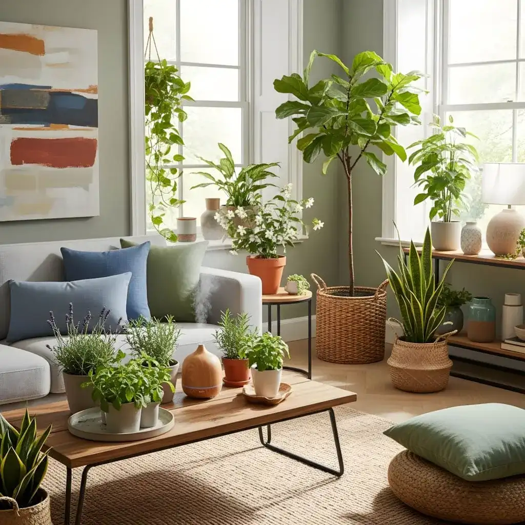 Sala Com Plantas