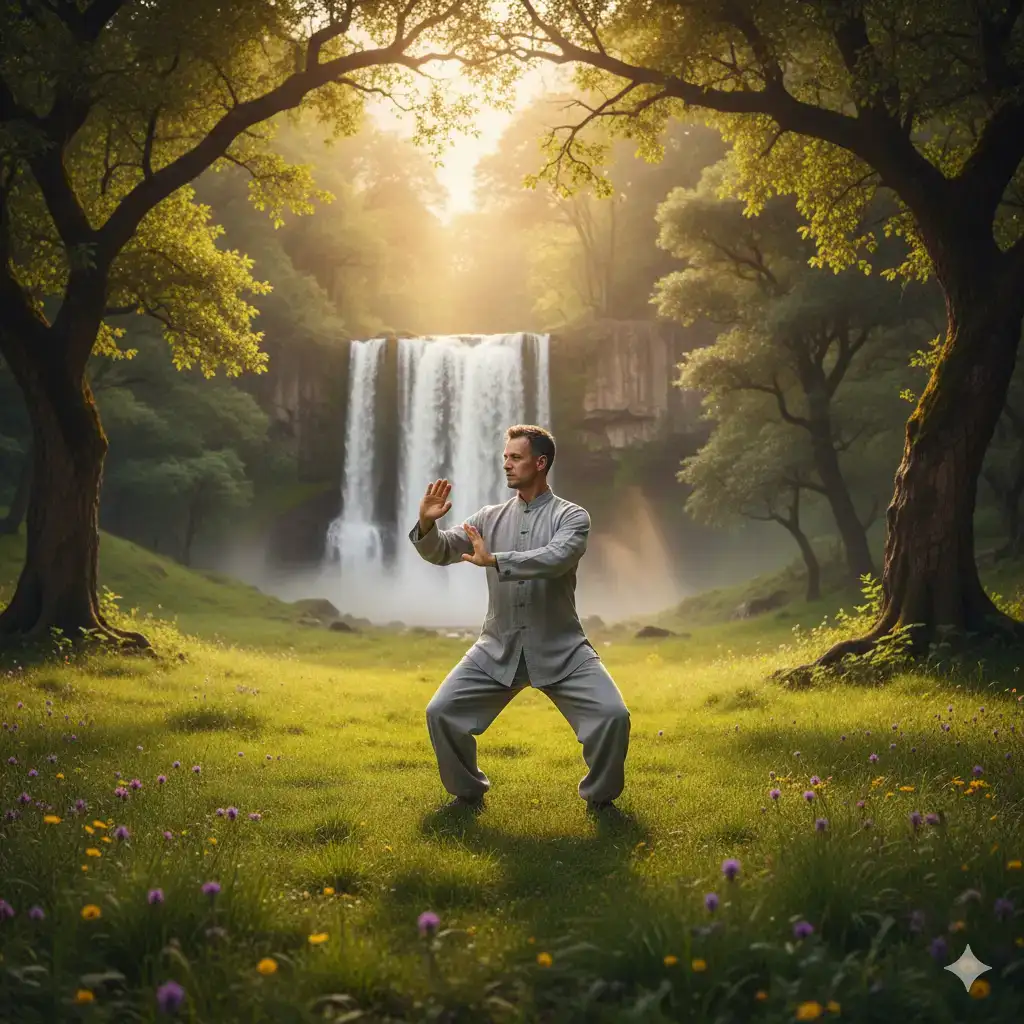 Praticando Lian Gong