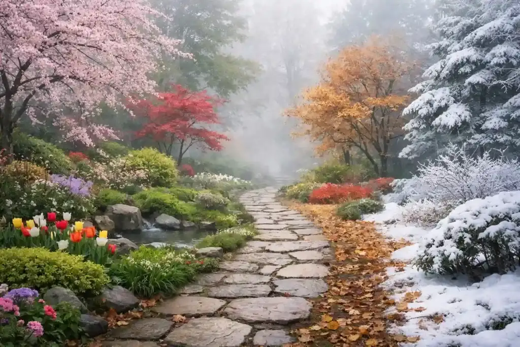 Harmonia-natureza-final | Ocaszen | Equilíbrio De Corpo Casa E Consciência Caminho Zen Em Harmonia Com a Natureza E Os Ciclos Da Vida