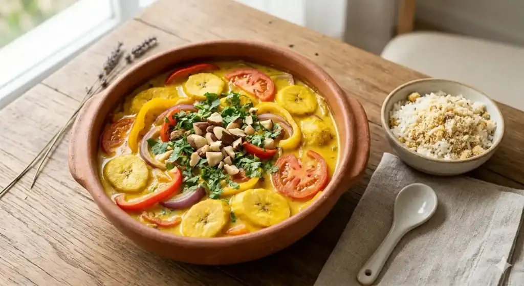 Moqueca De Banana Da Terra Com Castanhas